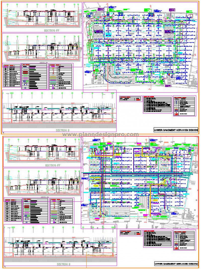 Commercial Parking and Building Services CAD Detail